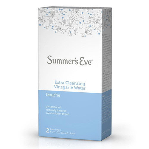 Summers Eve Extra Cleansing Vinegar And Water Douche - Twin Pack